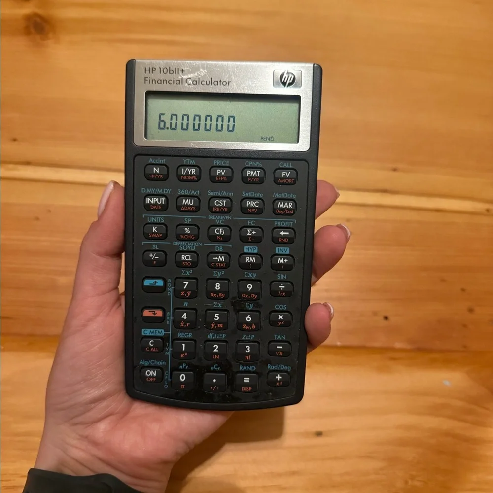 HP 10bI1+ Financial Calculator